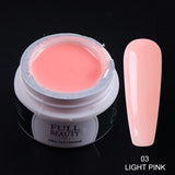 15ml Quick Building Gel for Nail Extension Acrylic White Clear UV Builder Gel Manicure Nail Art Prolong Forms Tips LA1623 - V.I.P Digital Presence