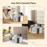 Pet intelligent water dispenser, wireless automatic sensing, cat water dispenser, 304 stainless steel water feeder - V.I.P Digital Presence