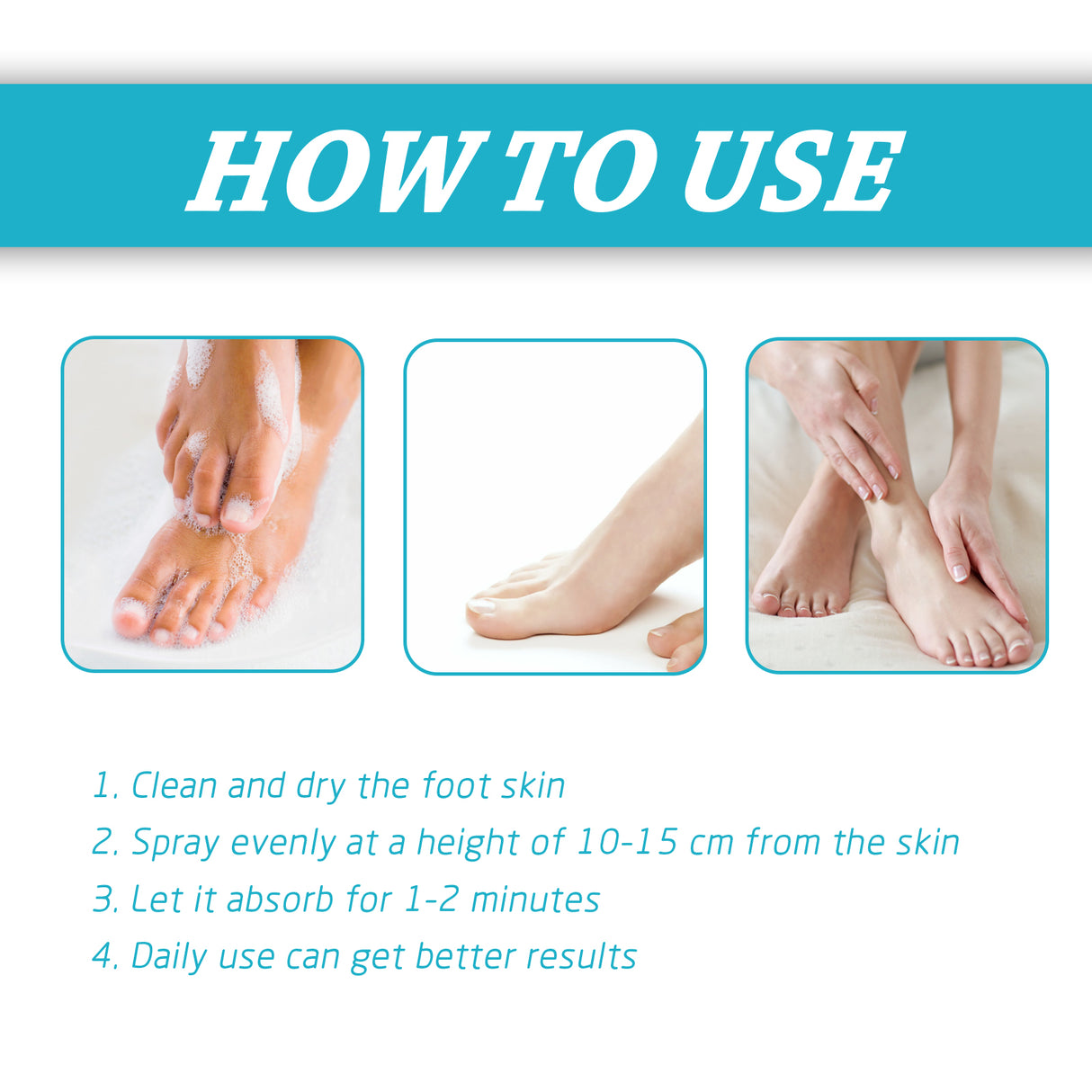Foot Spray Foot Skin Moisturizing, Anti-Cracking, Deodorizing, Deodorizing And Repairing Nail Care Spray - V.I.P Digital Presence
