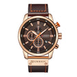 Watch Top Brand Man Watches with Chronograph Sports Waterproof Clock Man Watches Military Luxury Men's Watch Analog Quartz - V.I.P Digital Presence