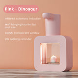 Cute Cat Rechargeable Touchless Automatic Soap Dispenser 400ml Kids foam Soap Dispenser with Night Light - V.I.P Digital Presence