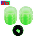 Tapa de válvula luminosa para neumático de coche, para vehículo eléctrico, motocicleta, boquilla de aire, cubierta luminosa para válvula de núcleo, universal