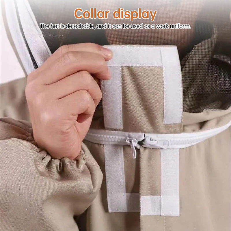 1 Set of Professional Ventilated Full - Body Beekeeping Suit with Gloves - V.I.P Digital Presence