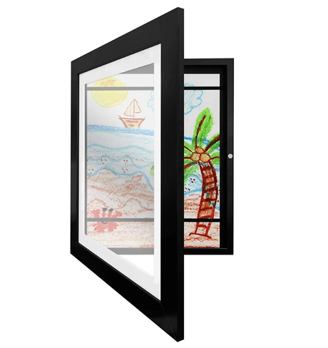 Children Art Frames Magnetic Front Open Changeable Kids Frametory for Photo Drawing Paintings Pictures Display - V.I.P Digital Presence