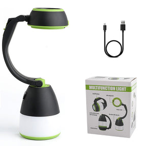 Multi-function LED USB Rechargeable Camping Light/ Lamp Outdoor Hiking Home 3 in1 Flashlight Table Desk Lamp Power Bank - V.I.P Digital Presence