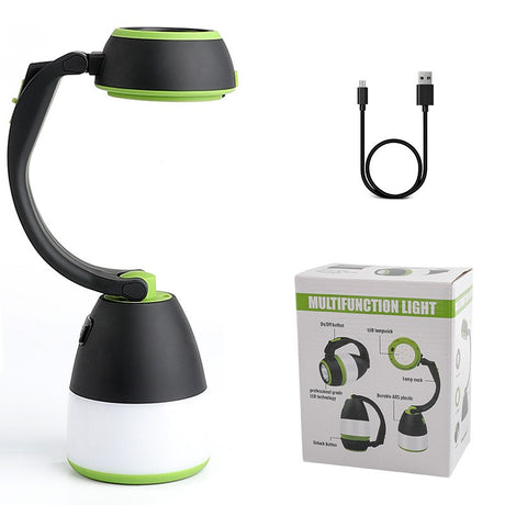 Multi-function LED USB Rechargeable Camping Light/ Lamp Outdoor Hiking Home 3 in1 Flashlight Table Desk Lamp Power Bank - V.I.P Digital Presence