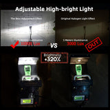 CNSUNNYLIGHT Newest 1:1 Size H11 H4 H7 Mini LED Car Headlight Bulbs Wireless 9005 9006 HB3 HB4 H8 6000K White Auto Fog Lights - V.I.P Digital Presence