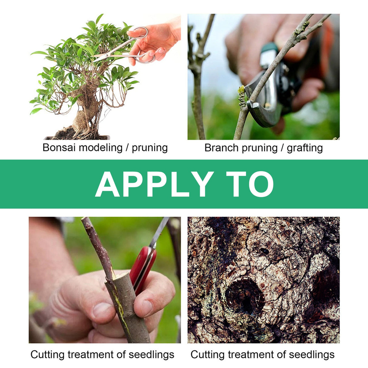 Seedling Tree Wound Sealer Callus Scars Cut Paste Bonsai Pruning Sealer Saw Cuts Coating Tree Wound Healing Paste Tree - V.I.P Digital Presence
