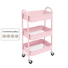 3 - tier rolling metal utility cart with wheels. Multifunctional, for kitchen, etc. Model: FRUTA - 001 1690 2090 - V.I.P Digital Presence
