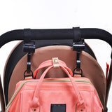 2pcs/ Baby Hanger Baby Bag Stroller Hooks Pram Rotate 360 Degree baby car seat accessories stroller organizer - V.I.P Digital Presence