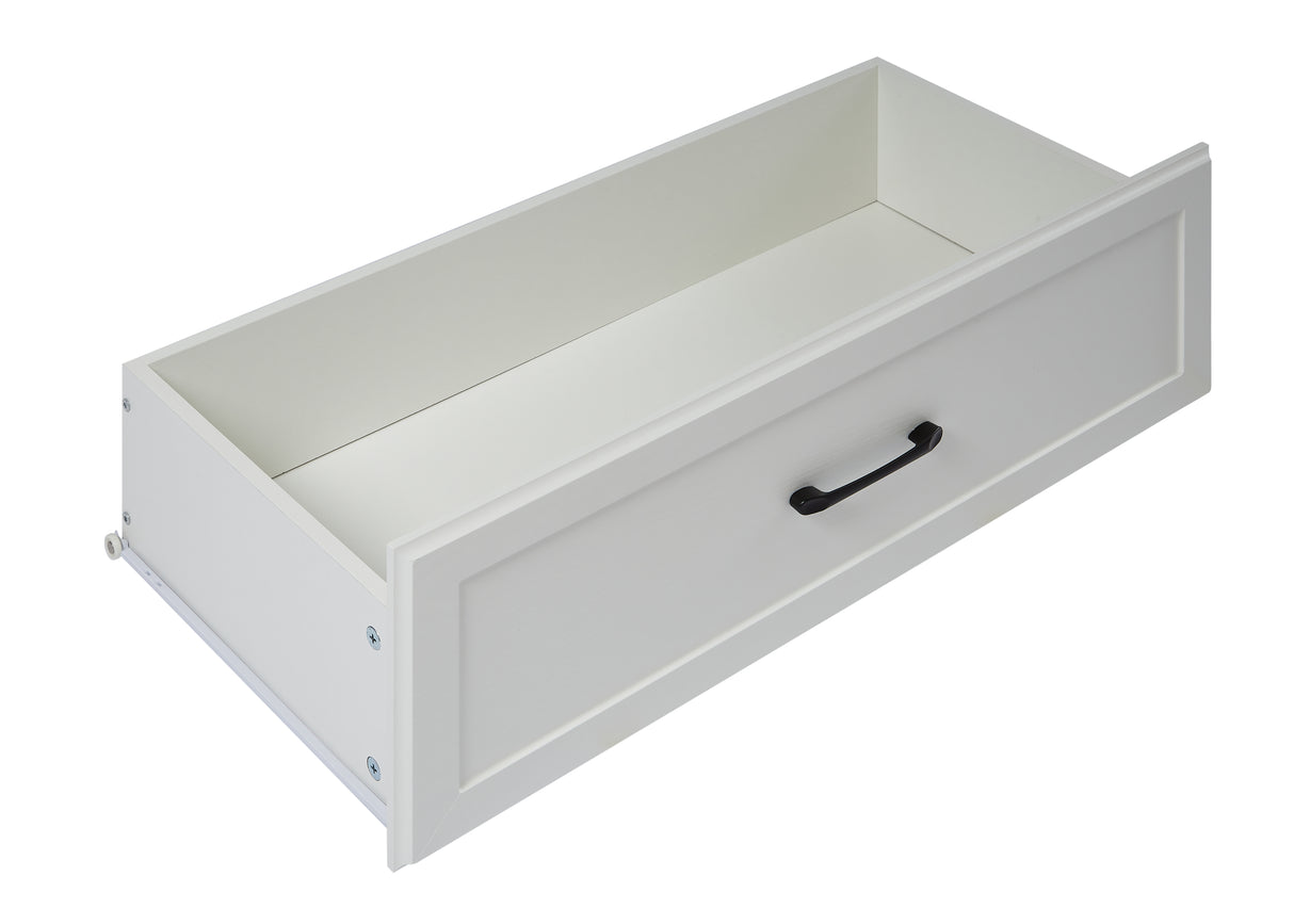 Farmhouse 5 drawer bedroom dressing table, high drawer cabinet white wooden bedroom dressing table. - V.I.P Digital Presence
