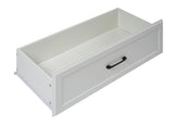 Farmhouse 5 drawer bedroom dressing table, high drawer cabinet white wooden bedroom dressing table. - V.I.P Digital Presence