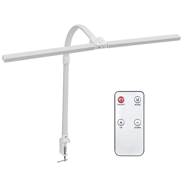 Double headed desk lamp computer screen eye protection desk lamp reading high brightness student bedroom - V.I.P Digital Presence