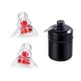Noise Reduction And Sound Isolation Earplugs Concert High Fidelity Filter Earplugs Wholesale Blue Filter Earplugs Double Tail - V.I.P Digital Presence