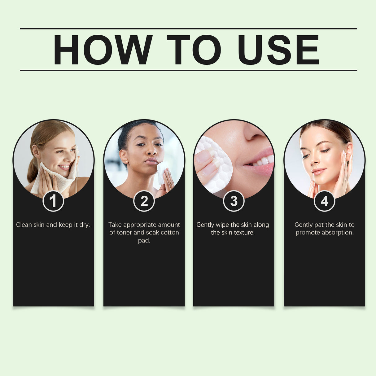 Loción limpiadora facial hidratante, calmante, reparadora y humectante diaria Centella Toner
