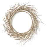 24" PAPER WREATH WITH LED LIGHTS - V.I.P Digital Presence
