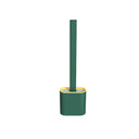 Creative Wall-Mounted Cracked Soft Glue Long Handle Imitation Silicone Toilet Brush Set Household Toilet Cleaning Brush - V.I.P Digital Presence