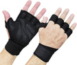 Weightlifting mountaineering cycling fighting winding wristbands anti slip silicone fitness gloves - V.I.P Digital Presence