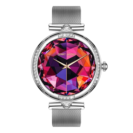 NX17 Pro Smart Watch Fashion Dimanond Ladies Wristwatch Amoled Bluetooth Calling Health Monitoring Women Fitness Smartwatch - V.I.P Digital Presence