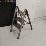 3-level ladder, aluminum alloy ladder, folding ladder, wide anti slip pedal, portable ladder with a weight capacity of 300 pound - V.I.P Digital Presence