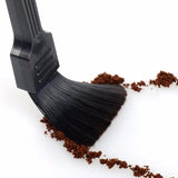 Coffee cleaning brush grinding machine painting coffee machine using a brush to clean the bar brushing plastic soft bristled - V.I.P Digital Presence