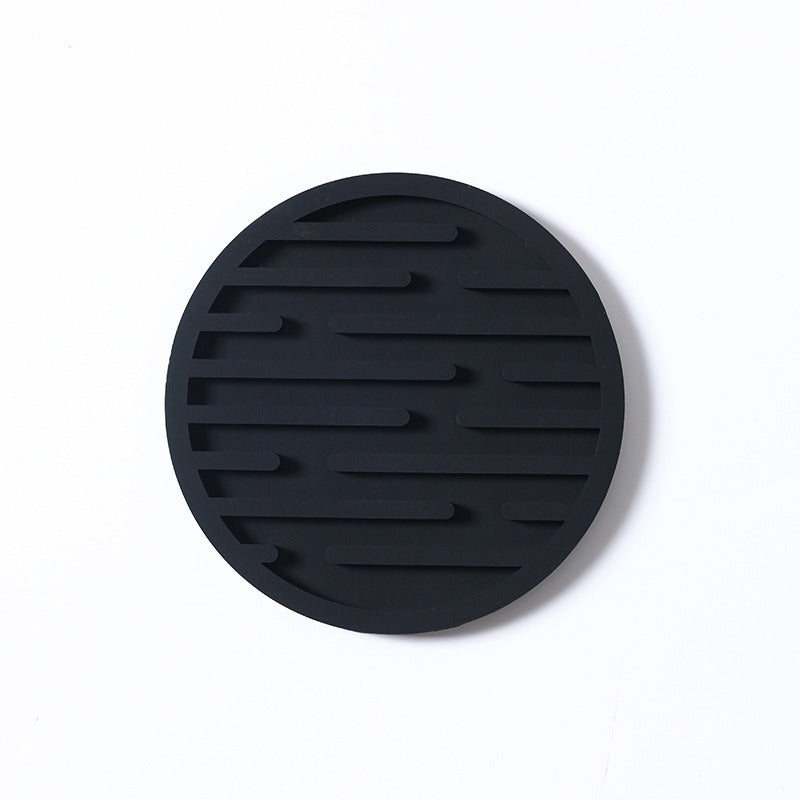 Hot selling silicone cup pad, circular and thickened 10CM drainage pad, heat insulation and anti slip tea cup pad - V.I.P Digital Presence