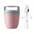 Portable Yogurt Cereal Cups with Lids. Ideal for Overnight Oats, DIY Salads & Parfaits. Great for Breakfast or Lunch - V.I.P Digital Presence