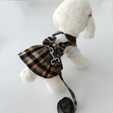 Towing Rope, Going Out, Dog Clothing, Pet Clothing, Dress, Teddy Bear, Pommy, Vip Cat Dress, Spring and Summer - V.I.P Digital Presence