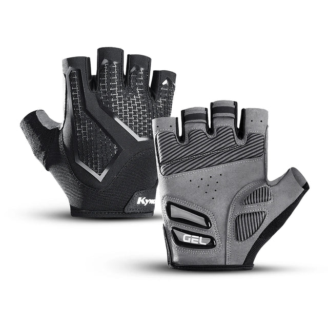 Half finger cycling gloves for men and women liquid silicone shock-absorbing and breathable sports bike fitness gloves - V.I.P Digital Presence