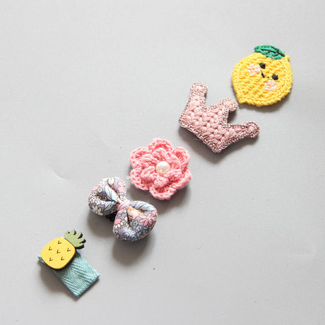 Children's Girls Hair Clip Headwear Crown Korean Little Princess Hair Ornaments Baby Hair Clip Set - V.I.P Digital Presence