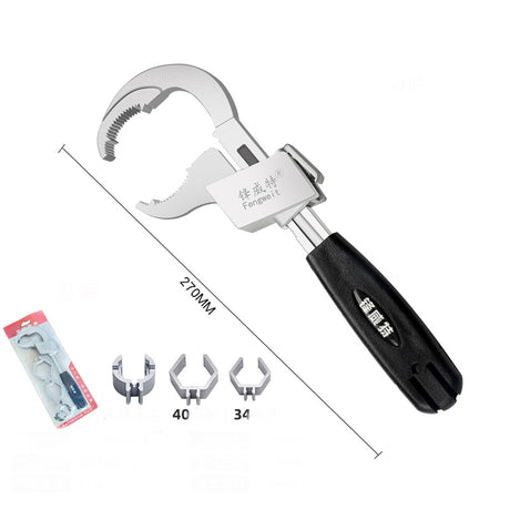Multifunctional Movable Live Wrench Short Handle Bathroom Wrench - V.I.P Digital Presence