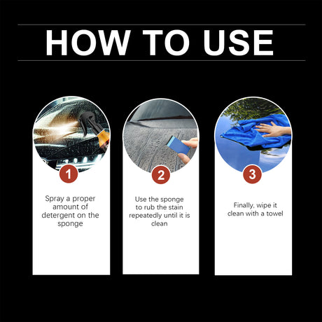 Car Water Stain Cleaner Car Stain Remover Polish Gentle Care Car Paint Gap Cleaning Spray - V.I.P Digital Presence