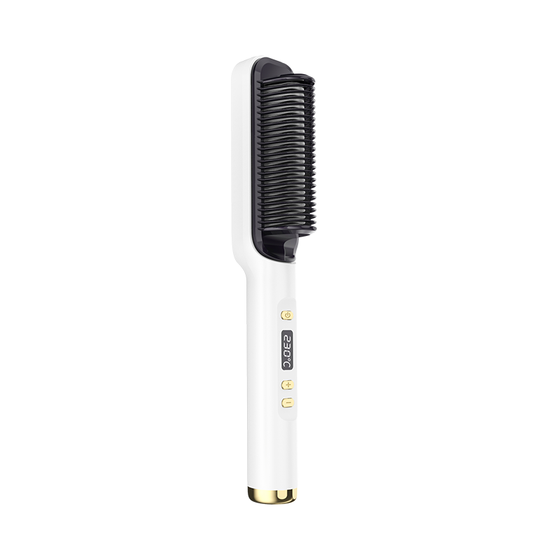 Straight Hair Comb, Lcd, Household Negative Ion Lazy Person Curling Stick, Dual Purpose Hair Salon, Electric Hair Straightener - V.I.P Digital Presence
