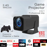 Mp3 Games 32Gb F600 Projector Draagbare Draadloze 4K Full Hd Video Lcd 1080P Home Android 180 Graden Pk Hy320 Outdoor Projector - V.I.P Digital Presence