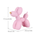 New black and white plaid balloon dog ornaments creative TV cabinet wine cabinet living room porch resin crafts - V.I.P Digital Presence