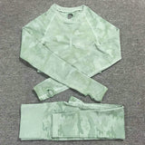 2PCS Camouflage Camo Yoga Set Sports Wear For Women Gym Fitness Clothing Booty Yoga Leggings + Sport Bra GYM Sport Suit Femme - V.I.P Digital Presence