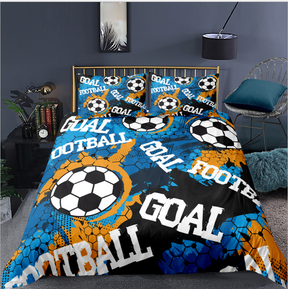 3D digital printing three piece quilt cover for sports basketball and football bedding - V.I.P Digital Presence