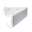 Print Baby Bed Bumper Double-faced Detachable Newborn Crib Around Cot Protector Kids Room Decor - V.I.P Digital Presence