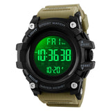 SKMEI 1384 Countdown Stopwatch Sport Watch Mens Watches Top Brand Luxury Men Wrist Watch Waterproof LED Electronic Digital Male Watch - V.I.P Digital Presence