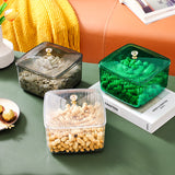 Home light luxury dustproof desktop multifunctional dried fruit storage box with cover - V.I.P Digital Presence