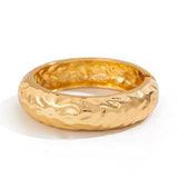 Fashionable pleated concave pearl bracelet with light luxury and metallic feel Bracelet wide face - V.I.P Digital Presence