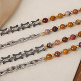 Titanium Steel Egg Yolk Stone Necklace - V.I.P Digital Presence
