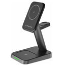 15W 3 In 1 Magnetic Wireless Charger Fast Charge Desktop Dock For iPhone 13 12 Pro Max Mini Airpods Apple Watch 7 6 5 4 3 Stand - V.I.P Digital Presence