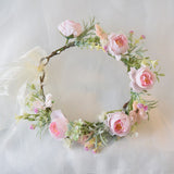 Mori Flower Bridal headdress garland modeling headdress photo wedding dress hair accessories Bridesmaid accessories holiday head - V.I.P Digital Presence