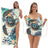 Two-in-One Foldable Beach Towel Printed Bath Towel All-In-One Beach Towel with Storage Bag - V.I.P Digital Presence
