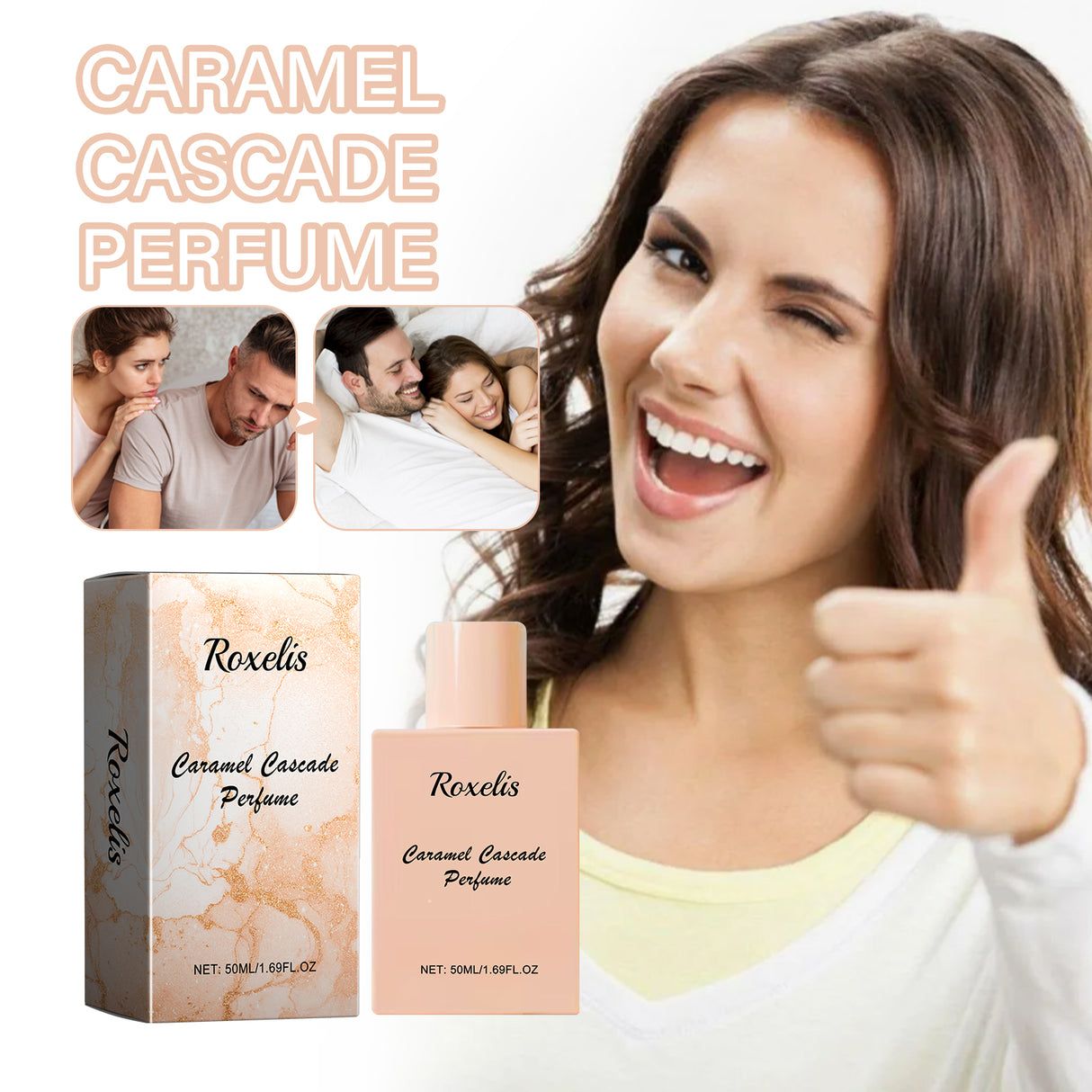 Caramel Cascade Perfume, Fragrance Natural Fresh Not Pungent Lasting Fragrance Exudes Charm Dating Atmosphere Niche Perfume - V.I.P Digital Presence