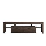 20 minutes quick assembly brown simple modern TV stand
