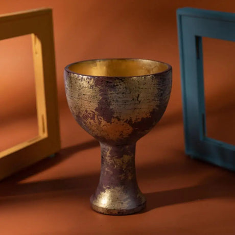 Indiana Jones Holy Grail Cup Props Vintage Trophy Resin Crafts Decorations Halloween Carnival Cosplay Costume Accessories - V.I.P Digital Presence