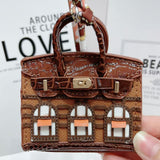 Small house bag mini window pendant headphone bag lipstick car key backpack backpack decoration - V.I.P Digital Presence