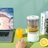 Portable USB - rechargeable slow juicer for oranges, lemons & other fruits. A handy electric blender for home kitchens. - V.I.P Digital Presence